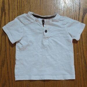 Tommy Bahama 18M White Henley Shirt